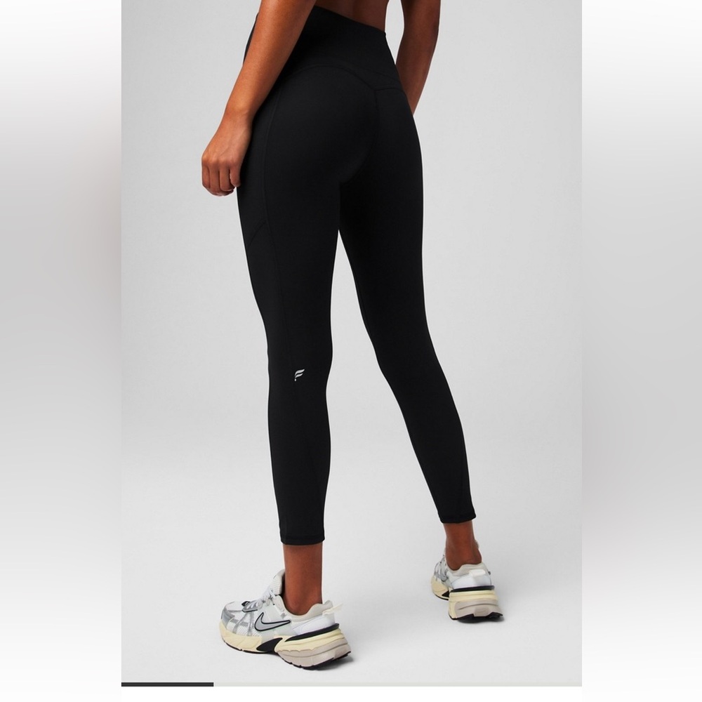 Fabletics High-Rise Black Performance Leggings - Picture 2 of 6